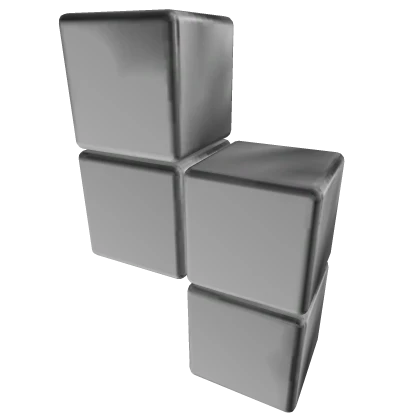 Silver Tetramino of Accomplishment