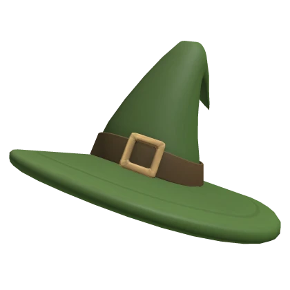 Witch Wizard Hat Green