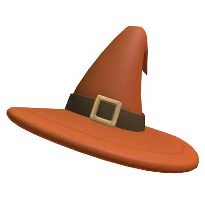 Witch Wizard Hat Orange