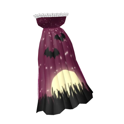 Spider Witch Cape - Pink