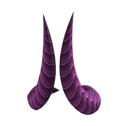 Curved Horns: Pink