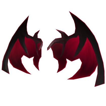 Red Vampire Wings