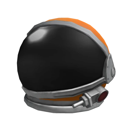 Orange Space Helmet