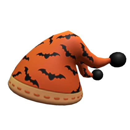 Halloween Pajama Hat Bats