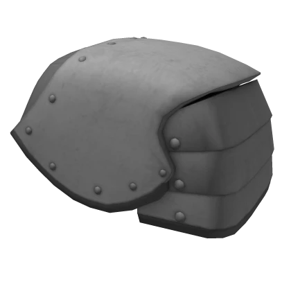 Right Steel Pauldron