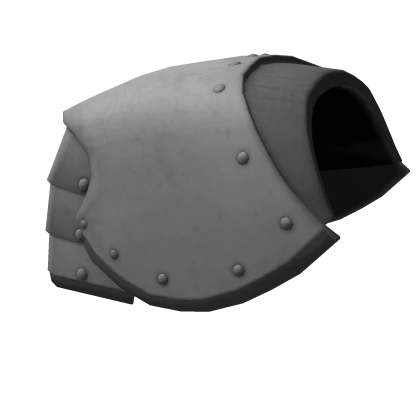 Left Steel Pauldron