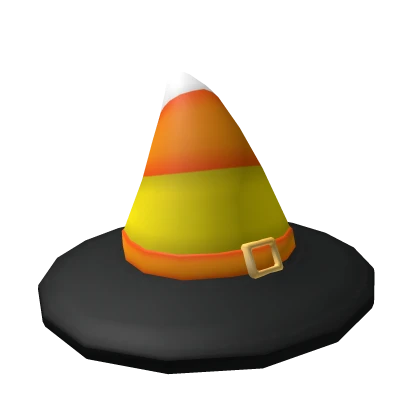 Candy Corn Witch Hat