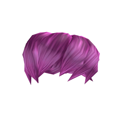 Pink Long Shaggy Hair