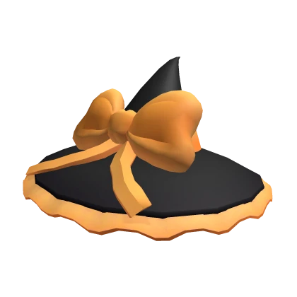 Halloween Kawaii Witch Hat (Orange)