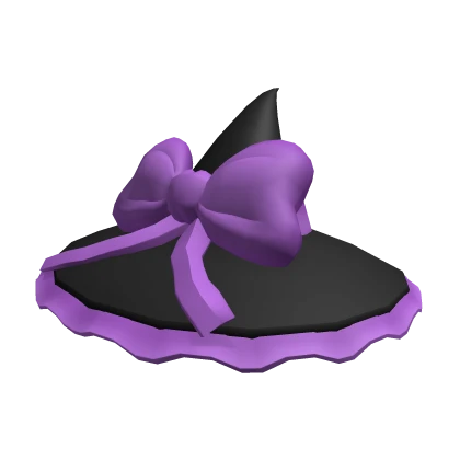 Halloween Kawaii Witch Hat (Purple)