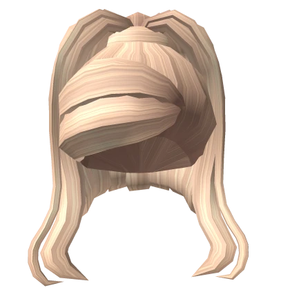 Blonde Aesthetic High Ponytail