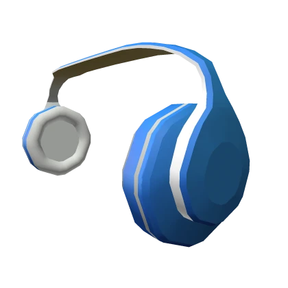 Royal Blue Octagon Headphones