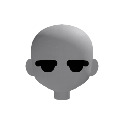 Sleepy Eyes Chibi Doll Head