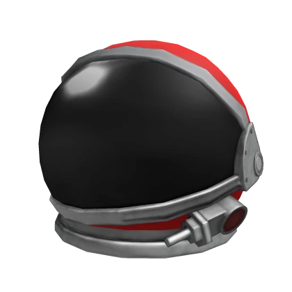 Red Space Helmet