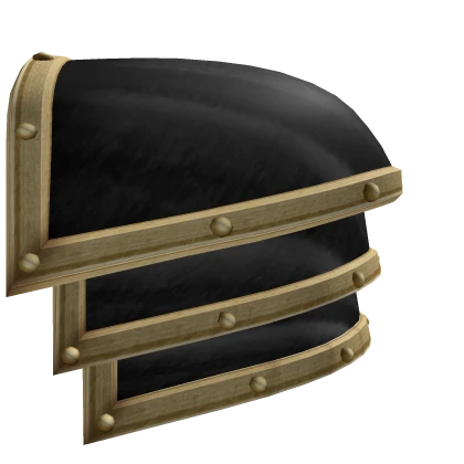 Right Dark Crusader Pauldron