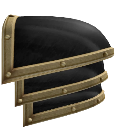 Left Dark Crusader Pauldron