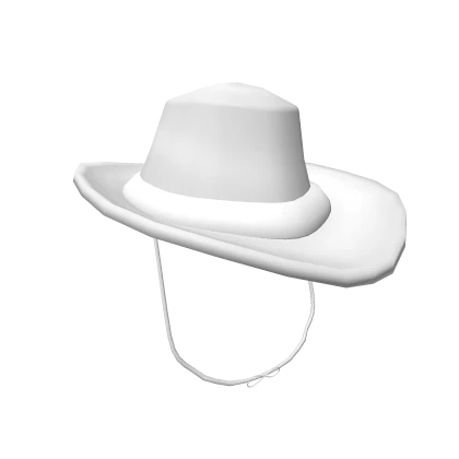 White Cowgirl Hat 