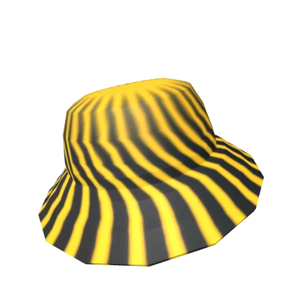 Bee Fashionable Striped Hat