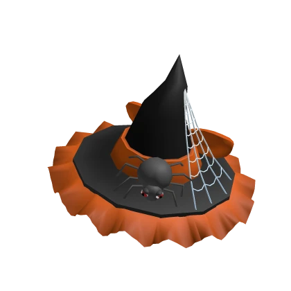 Spider Witch Hat - Orange