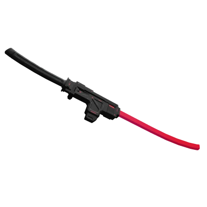 Red Cyberpunk Voltaic Katana