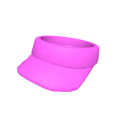 Solid Pink Visor