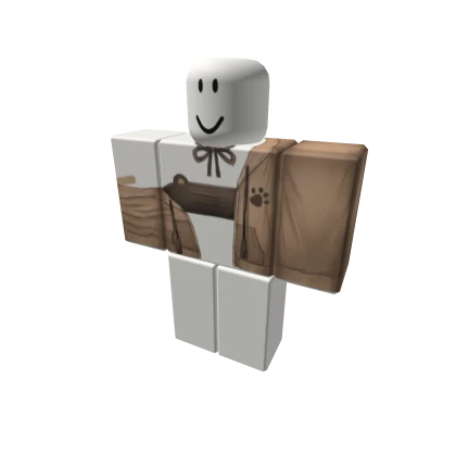 ପ kawaii bear off shoulder jacket + bear top ♡