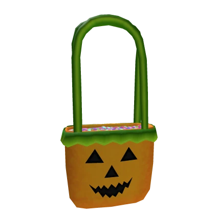 Halloween Jack O' Lantern Candy Bag