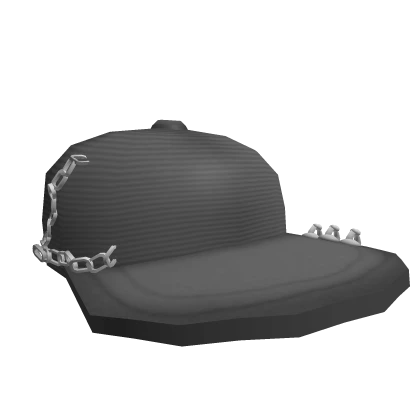 Black Chain Hat