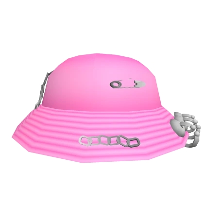 Pink Chain Hat