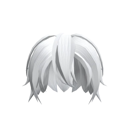 White Anime Hair