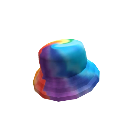 Rainbow Tie-Dye Hat