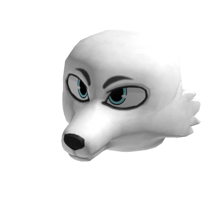 Snow Fox Head