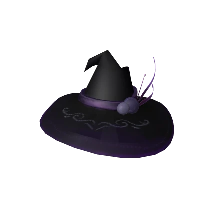 Classy Purple Witch Hat