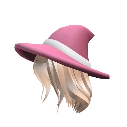 Blonde Haired Pink Witch