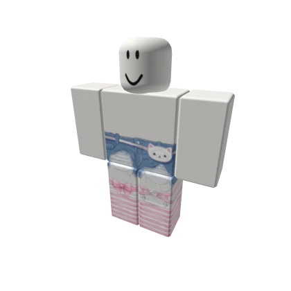 ପ kawaii ripped jeans + socks & neko bag ♡