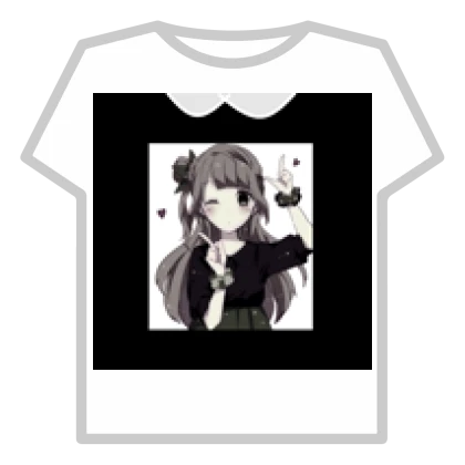 Black T-Shirt Anime