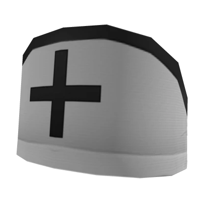 Black Nurse Hat