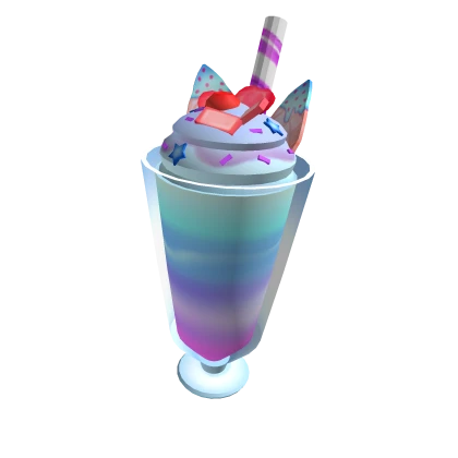 Cotton Candy Shake Drink