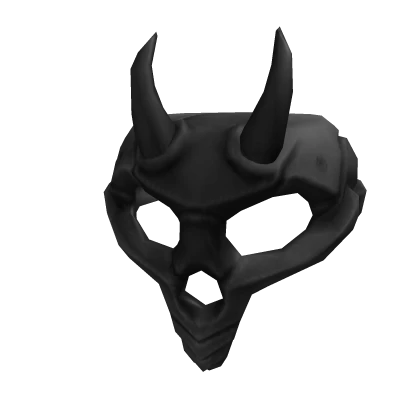 Dark scifi skull mask