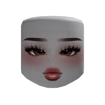 Pretty Strawberry Girl Makeup Dark (Customizable)