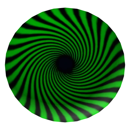 Green Spiral Circle