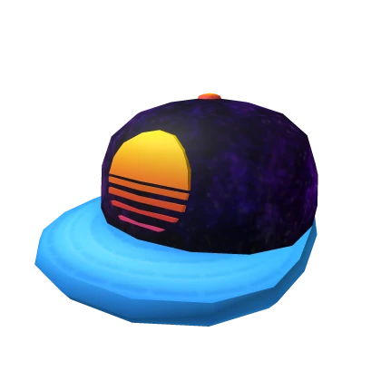 Backwards Synthwave Cap