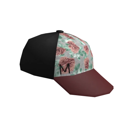 Floral Baseball Cap [MIMI]