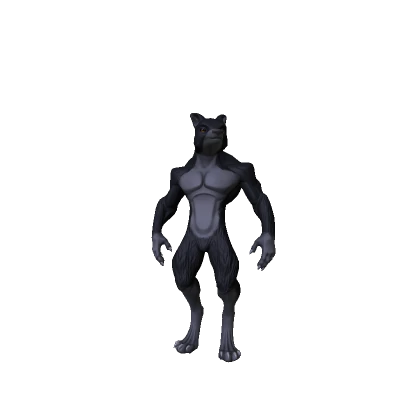 Werewolf Furry Buff - Colorable