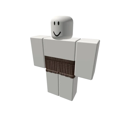 ♡ y2k cute brown plaid skirt