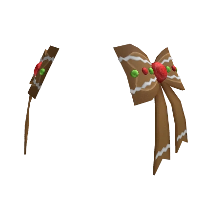 Gingerbread Hair Bows