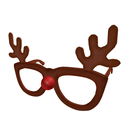 Christmas Reindeer Glasses