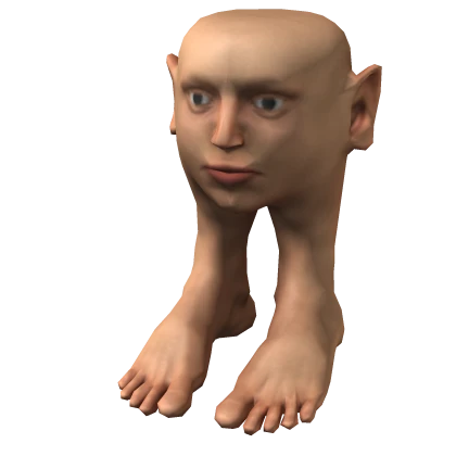 Realistic cursed goblin