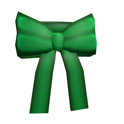 Green Bow Collar