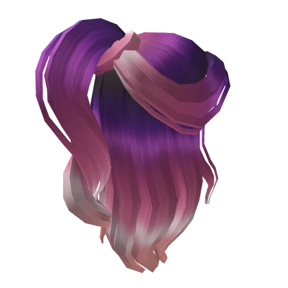 Galaxy Half-up Ponytail